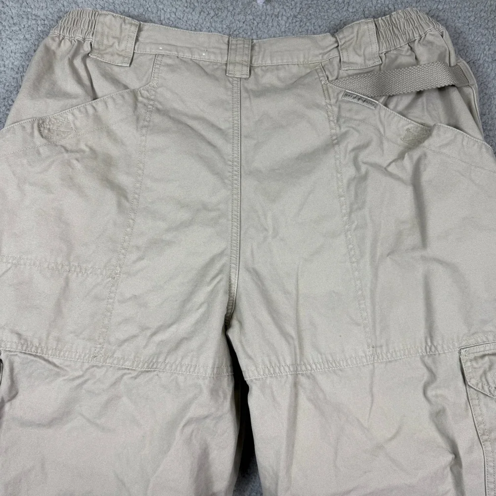 Royal Robbins Mens Khaki Cargo Pants Outdoor Travel Clothing Size W L‎